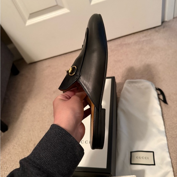 Gucci Princetown Slippers, Black (38) - Picture 5 of 9